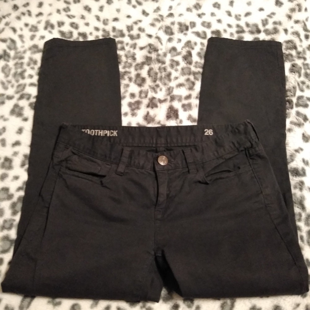 J Crew Navy toothpick pant